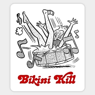 Bikini Kill ////// Punk Girl Design Sticker